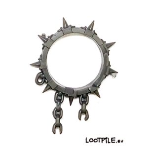 Obroża Skullcrushera z Łańcuchami - obrazek 1