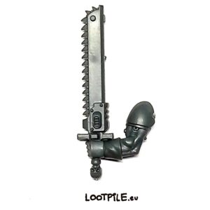Chainsword Scouta Black Templars, Lewy A - obrazek 1