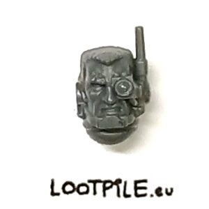 Głowa Imperial Fist z Servo Okiem i Anteną - obrazek 1