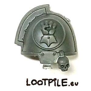 Naramiennik Gravis Imperial Fist z Czaszką - obrazek 1