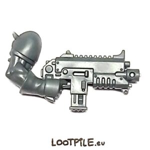 Bolt Carbine Scouta Black Templars, Prawy