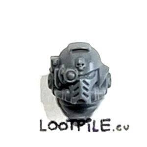 Hełm Space Marine - Primaris z celownikiem i czaszką - obrazek 1