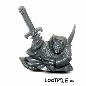 Demonek Czarownika Chaosu w Zbroi Terminatora z Sztyletem