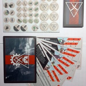 Kill Team: Mandrakes Accessory Set, Karty, Żetony
