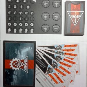 Kill Team: Scout Squad Accessory Set, Karty, Żetony