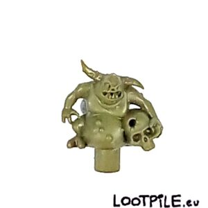 Nurgling Plague Marine Warriora z czachą - obrazek 1