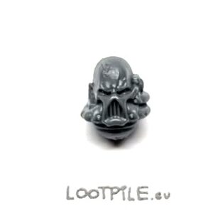 Alternatywna główka Chaos Space Marine - łysy w masce - obrazek 1